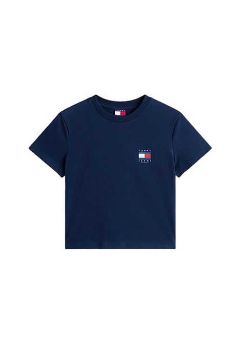 T-shirt con bandiera sul retro Tommy Hilfiger | DW0DW21423C1G